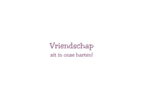 Hartjes met vriendschap erop 3