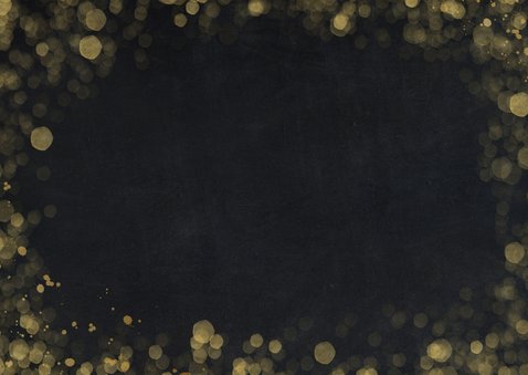 Hippe fotocollage kerstkaart zwart - terugblik op 2020 Achterkant