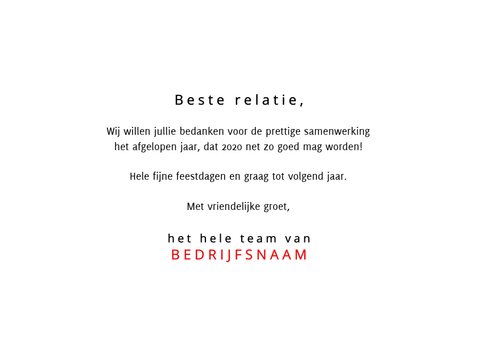 Hippe zakelijke kerstkaart ICT met kerstman in tekens 3