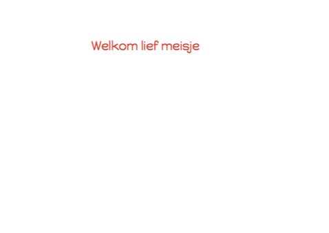 Hoera een lieve dochter 3