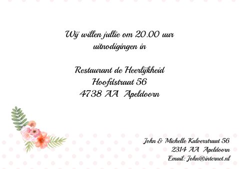 Huwelijksjubileum aquarelhart 3