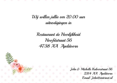 Huwelijksjubileum aquarelhart 3