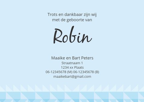 identiteitskaart geboorte jongen 3