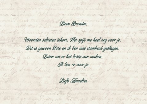 I'll stand by you - BK 3