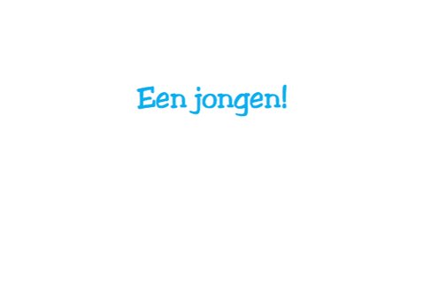 Jongens symbool van muisjes 3