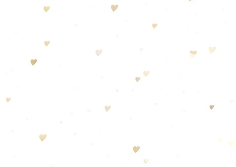 Jubiläumskarte Goldene Hochzeit mit Fotos & Herzen Rückseite