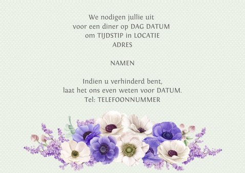 Jubileum anemonen 60 jaar 3