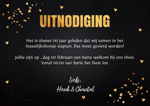Jubileumkaart 12,5 jaar foto hartje hout 3