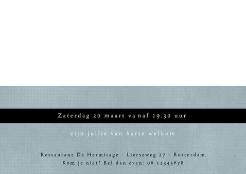 Jubileumkaart 12,5 jaar geleden zeiden we ja 3