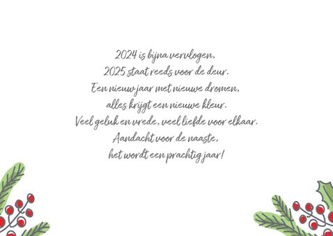 Junglekerstkaart met wilde dieren 3