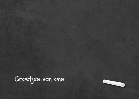 Kaart met spreuk: Hallo allemaal, wat fijn dat je er bent! 3