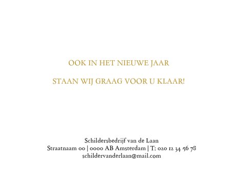 Kerst christmas goud 3