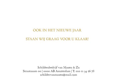 Kerst christmas goud 3