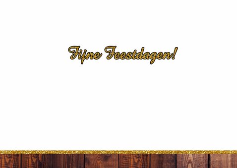 Kerst foto hout sterren L 3