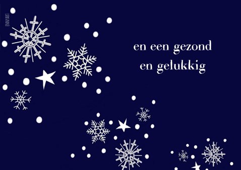 Kerst - kerstman en rendier zakelijk 2