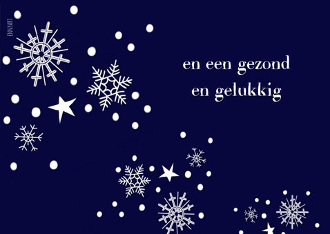 Kerst - kerstman en rendier zakelijk 2