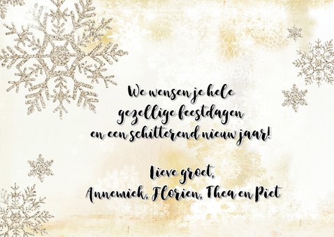 Kerst verhuiskaart 2 in 1 traditioneel - SG 3