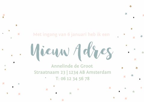 Kerst verhuiskaart Vespa ape av 3