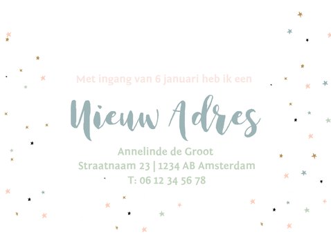 Kerst verhuiskaart Vespa ape av 3