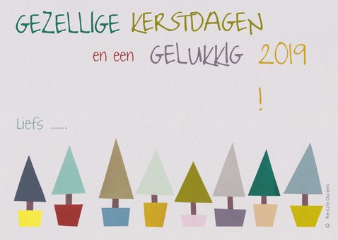 Kerstbomen collage 3