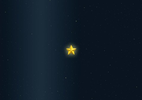 Kerstborrel boom goudlook Achterkant