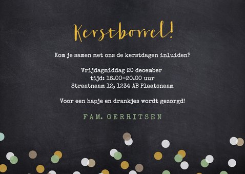 Kerstborrel proost met champagneglazen 3