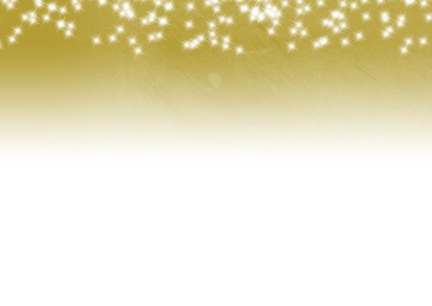 Kerstkaart 2020, met goudkleurig verloop en sterretjes 2