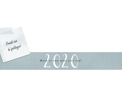 Kerstkaart 2020, notes met inspirerende tekstjes 3