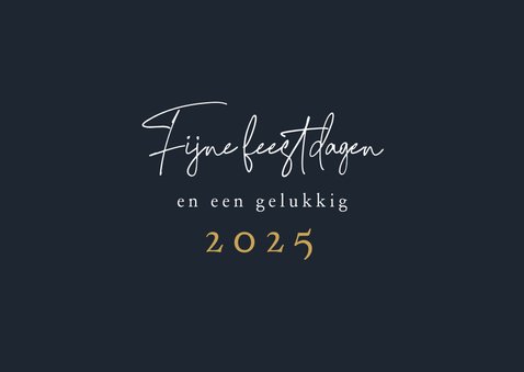 Kerstkaart 2025 goud sneeuwvlokken foto's 3