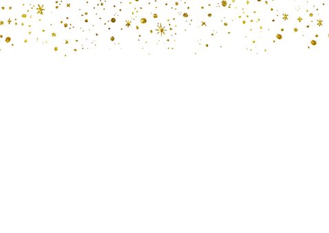 Kerstkaart 2026 goud glitter letters groot 2