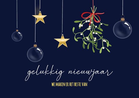 Kerstkaart boerderijdieren 2