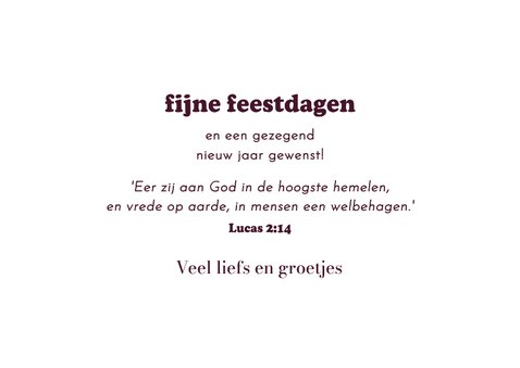 Kerstkaart botanisch bloemen groot jaartal beige  3