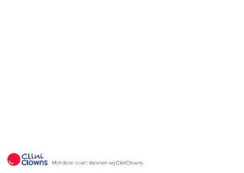 Kerstkaart CliniClowns Kisses 2