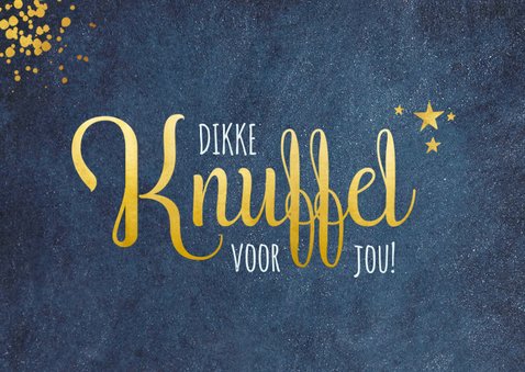 Kerstkaart dikke knuffel bij ziekte, verlies of verdriet 2