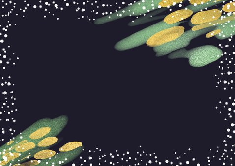 Kerstkaart Fijne Kerstdagen Achterkant