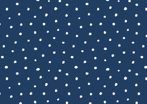 Kerstkaart foto collage blauw en goud 2