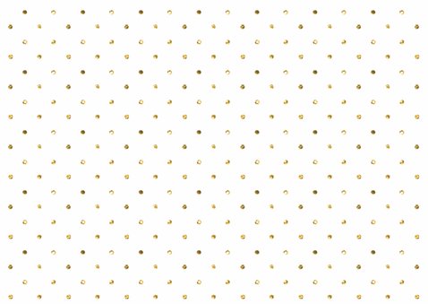 Kerstkaart Goud stip 2