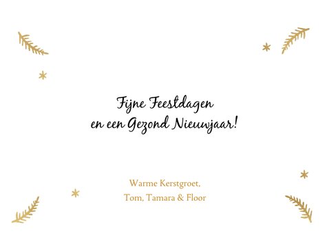 Kerstkaart grappig hertje Oh dear what a year 3