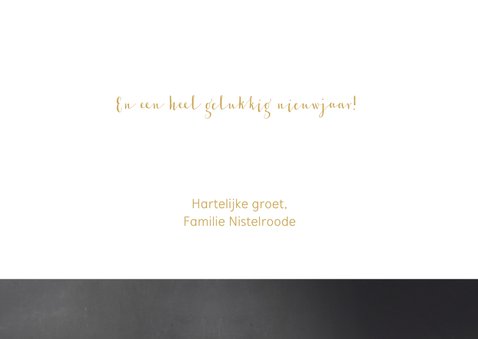 Kerstkaart krijt lampjes 3