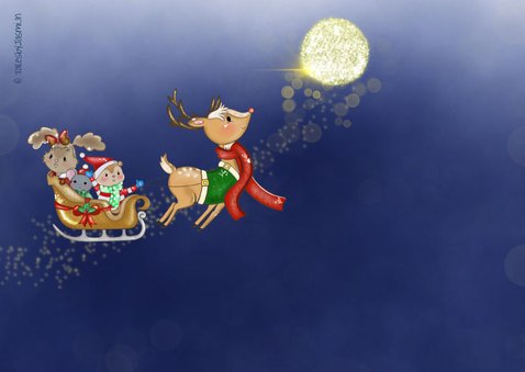 Kerstkaart Maple and Chestnut arrenslee 2