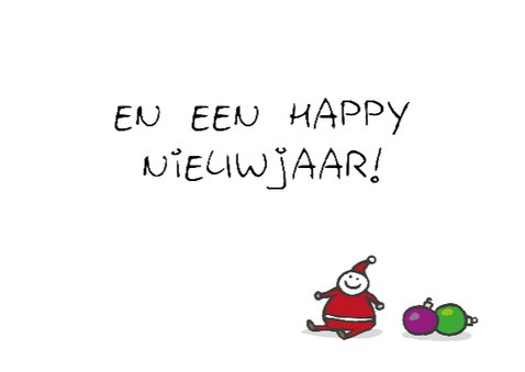 Kerstkaart Merrie Christmas 3