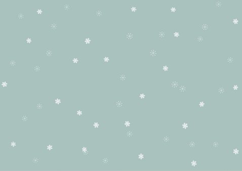 Kerstkaart met 3 klassieke witte fotolijstjes 2