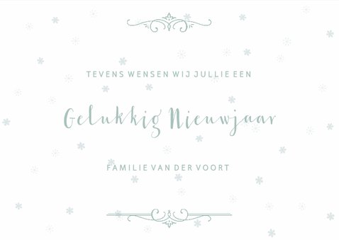 Kerstkaart met 3 klassieke witte fotolijstjes 3