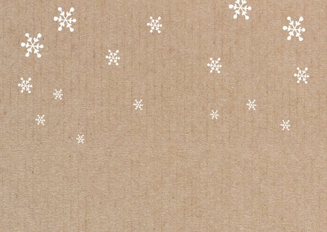 Kerstkaart met adres wijziging 2