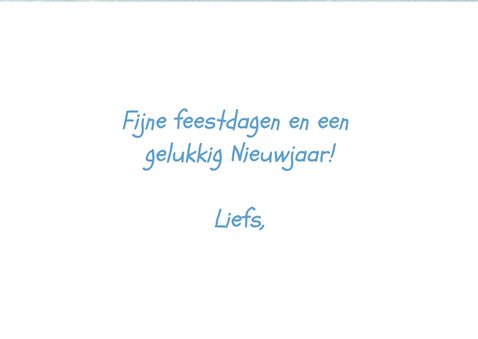 Kerstkaart met badeendje 3