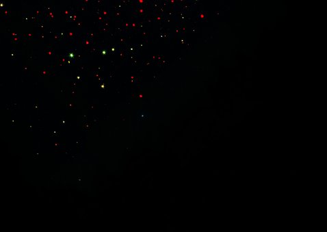 Kerstkaart met foto en gouden 'Merry Christmas' Achterkant