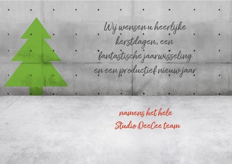 Kerstkaart Neon Xmas 3