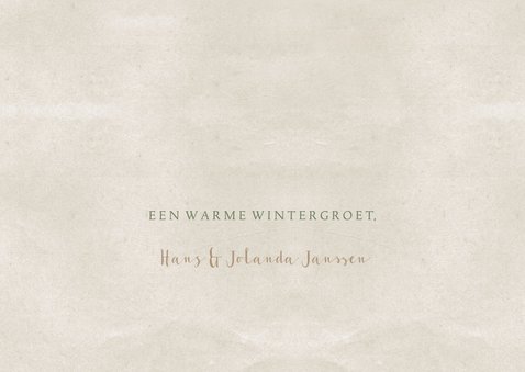 Kerstkaart oud papier foto typografie 3