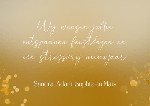Kerstkaart puppy in kerstmuts 3