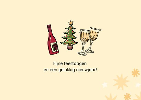 Kerstkaart rebus illustraties  3